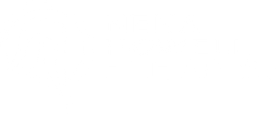 White text logo with an indigenous Alaskan logo mark and registered trademark symbol